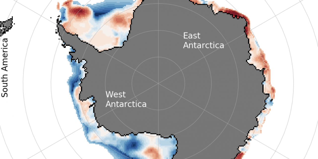 Gelo marítimo na Antártida volta ao normal após mais de três anos