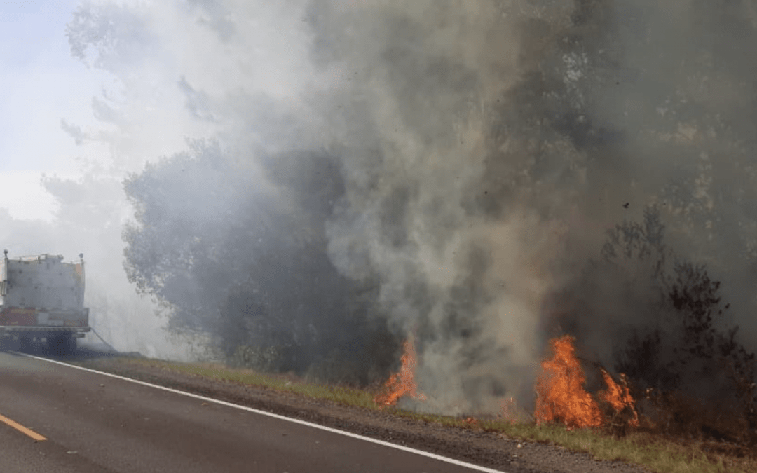 Abril pode terminar com recorde de queimadas no Rio Grande do Sul