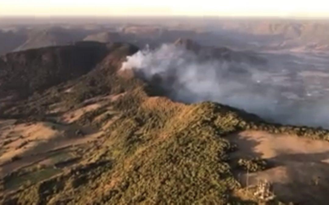 Risco crítico de incêndios no Rio Grande do Sul