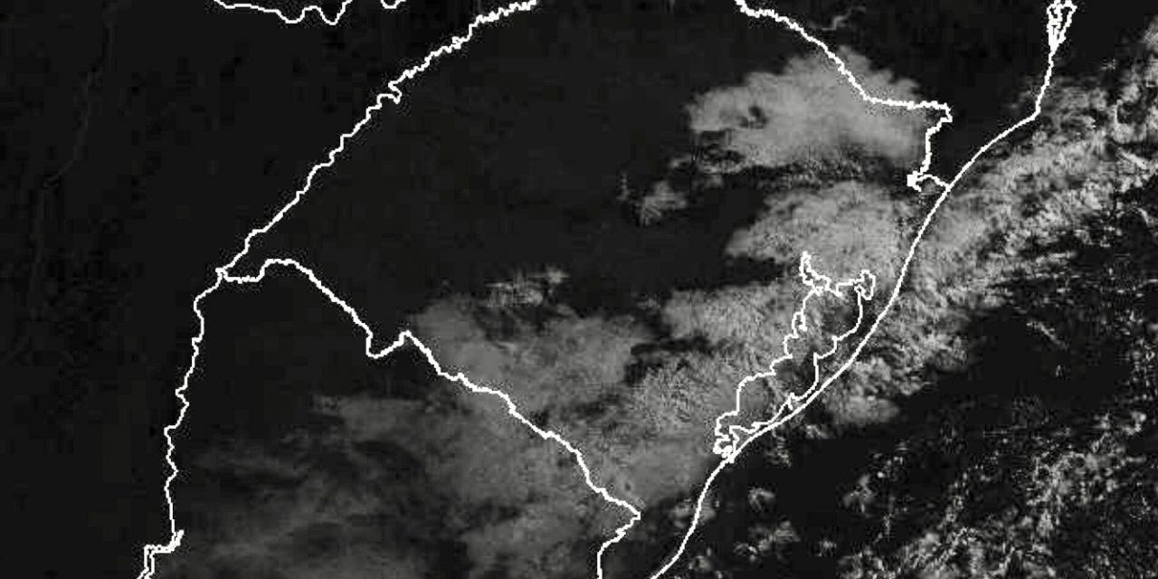 Instabilidade hoje no Sul e no Leste do Rio Grande do Sul