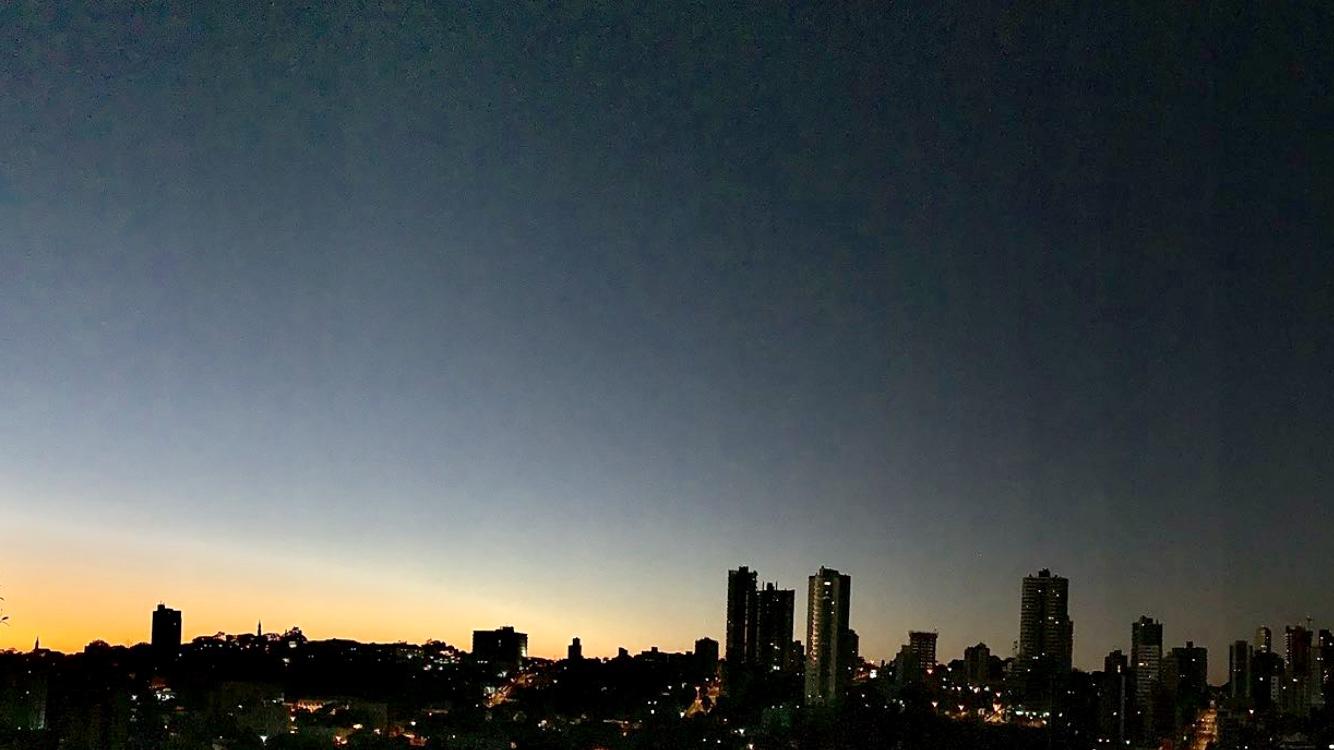 Frio de 3°C e geada na Grande Porto Alegre