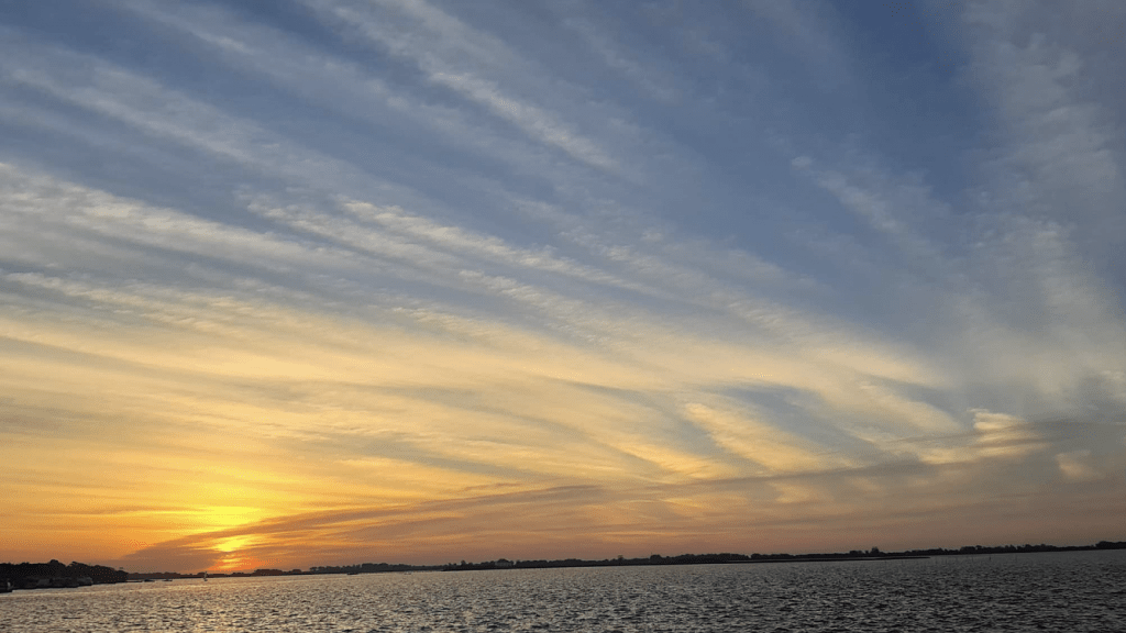 Temperatura despenca ao entardecer após tarde amena