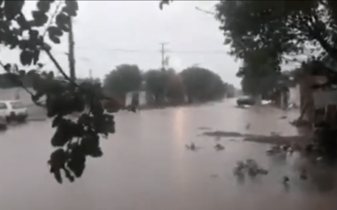 Quase 200 mm de chuva no Oeste gaúcho e vem mais