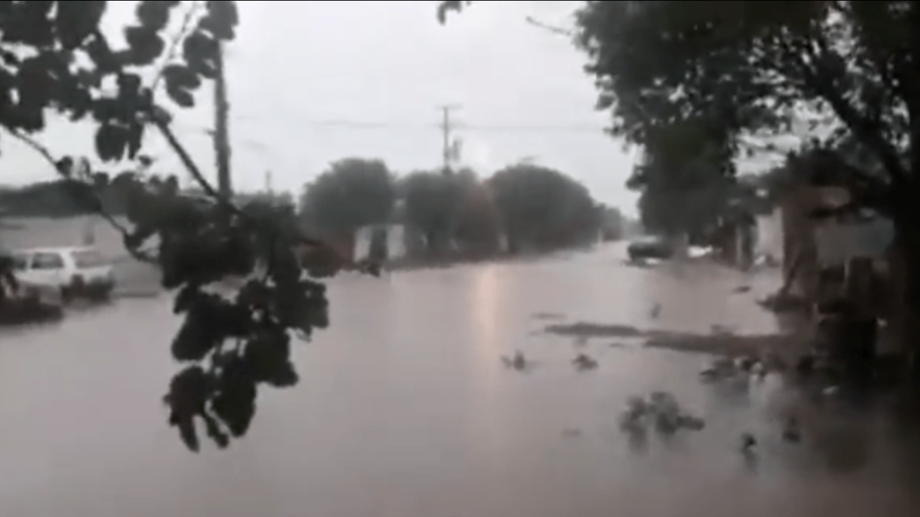 Quase 200 mm de chuva no Oeste gaúcho e vem mais