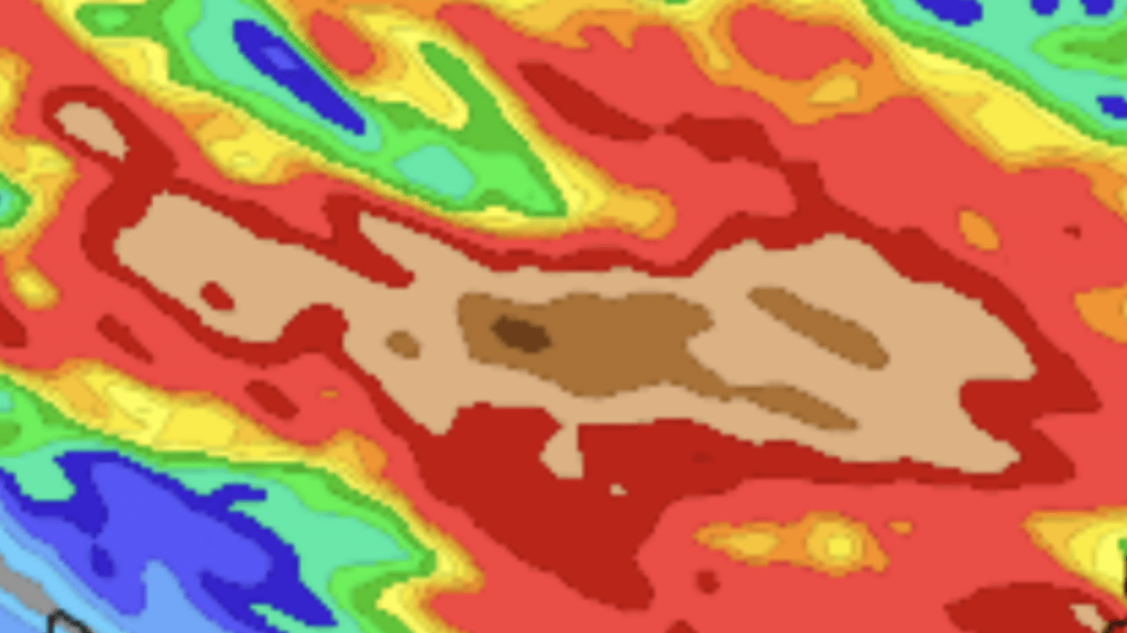 Muita chuva entre hoje e amanhã em parte do Rio Grande do Sul