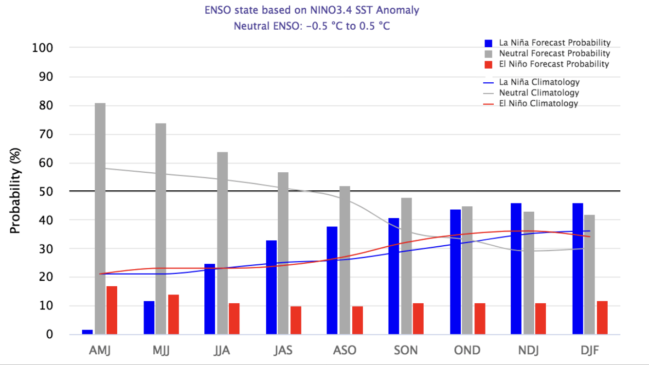 #FALSO Instituto americano não confirmou La Niña no próximo verão