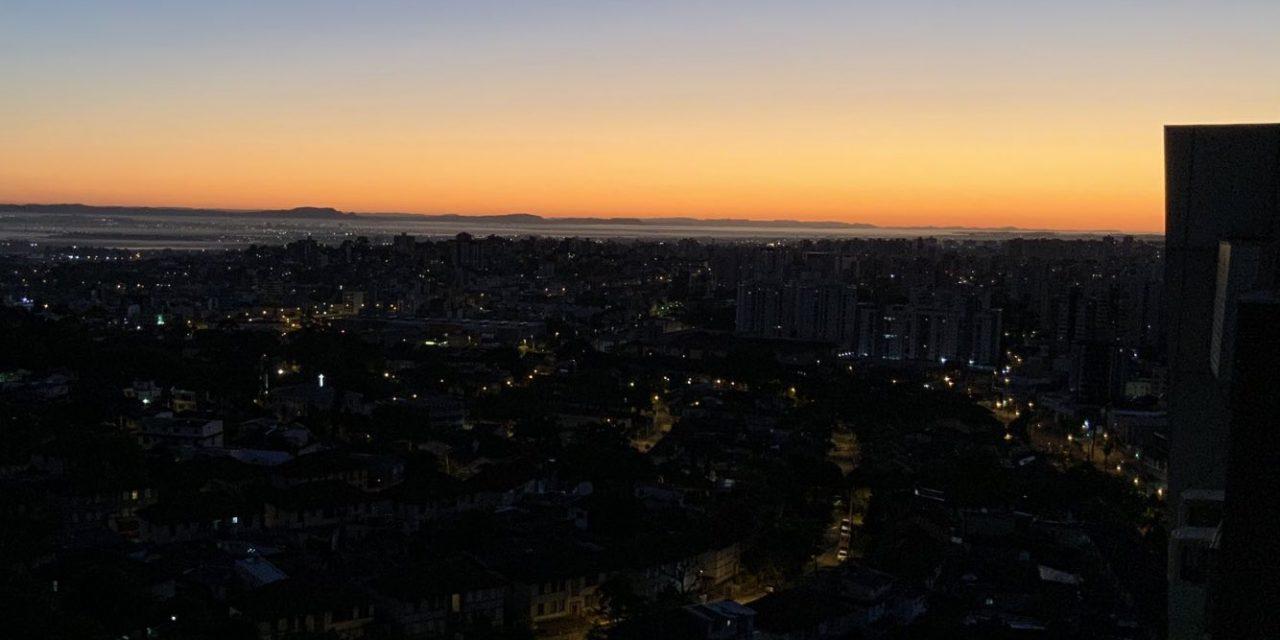 Grande Porto Alegre teve madrugada gelada com 5°C