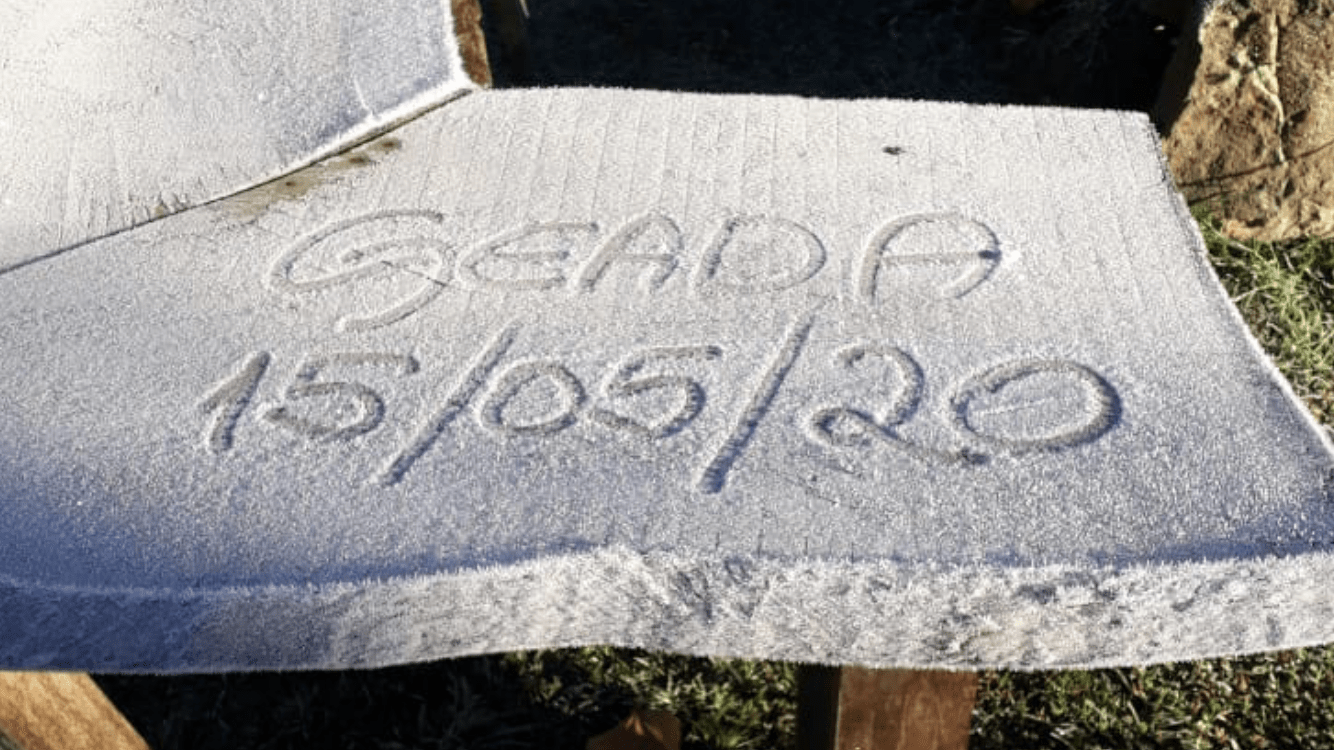 Veja imagens do amanhecer congelante em São José dos Ausentes