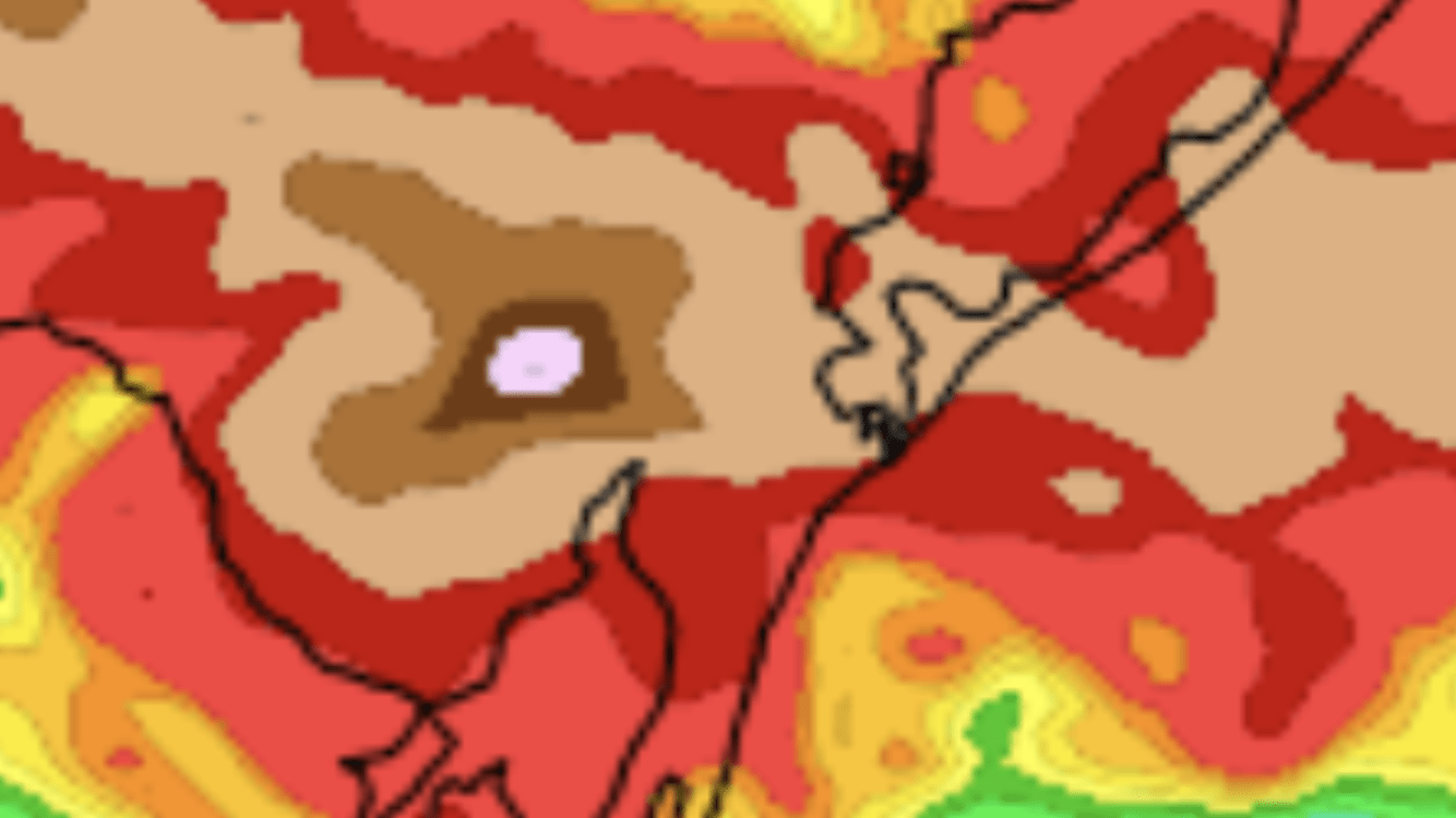 **ALERTA** Muita chuva em parte do Rio Grande do Sul hoje
