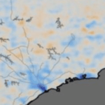 Mapa mostra a queda da poluição no Cone Sul com a pandemia