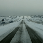 Ar polar traz neve na Argentina