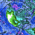 **ALERTA** Vórtice de ciclone traz chuva forte, ventania e frio