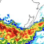 **ALERTA** Tormentas severas em parte do Uruguai