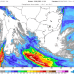 Muitas tormentas e risco de inundações no Uruguai