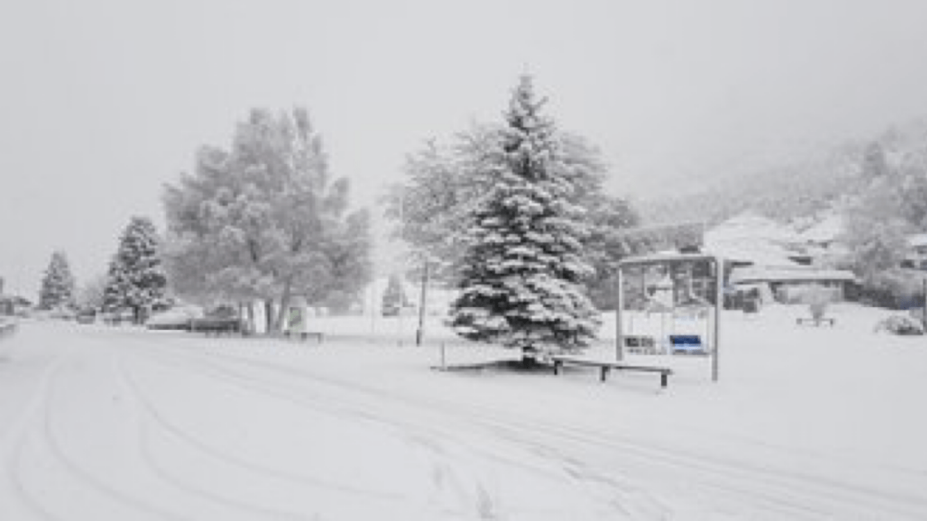 Nevadas atingem a Patagônia