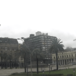 Chuva forte e vento no Uruguai