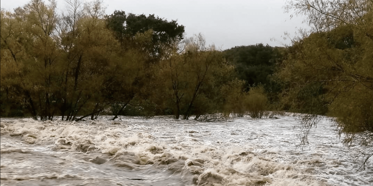 Choveu até 140 mm hoje no Sul do Rio Grande do Sul