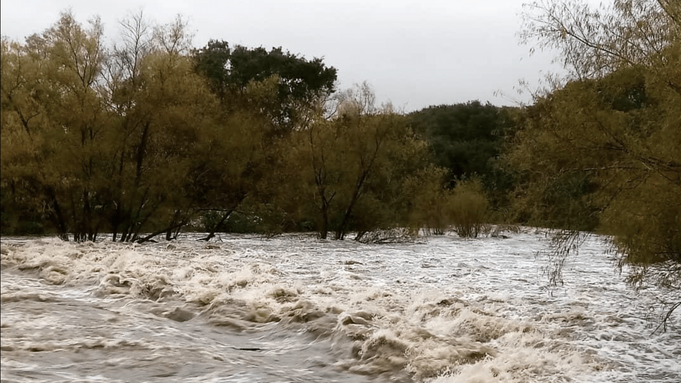 Choveu até 140 mm hoje no Sul do Rio Grande do Sul
