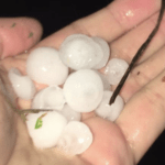 Fortes temporais na Argentina e no Uruguai