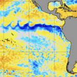 Pacífico Equatorial entrando em modo de La Niña