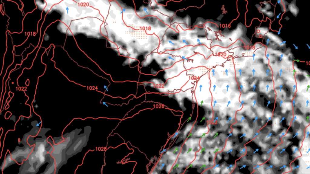 Frente fria vai trazer forte mudança do tempo no Centro-Oeste