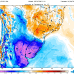 Ar polar e frio intenso no Uruguai