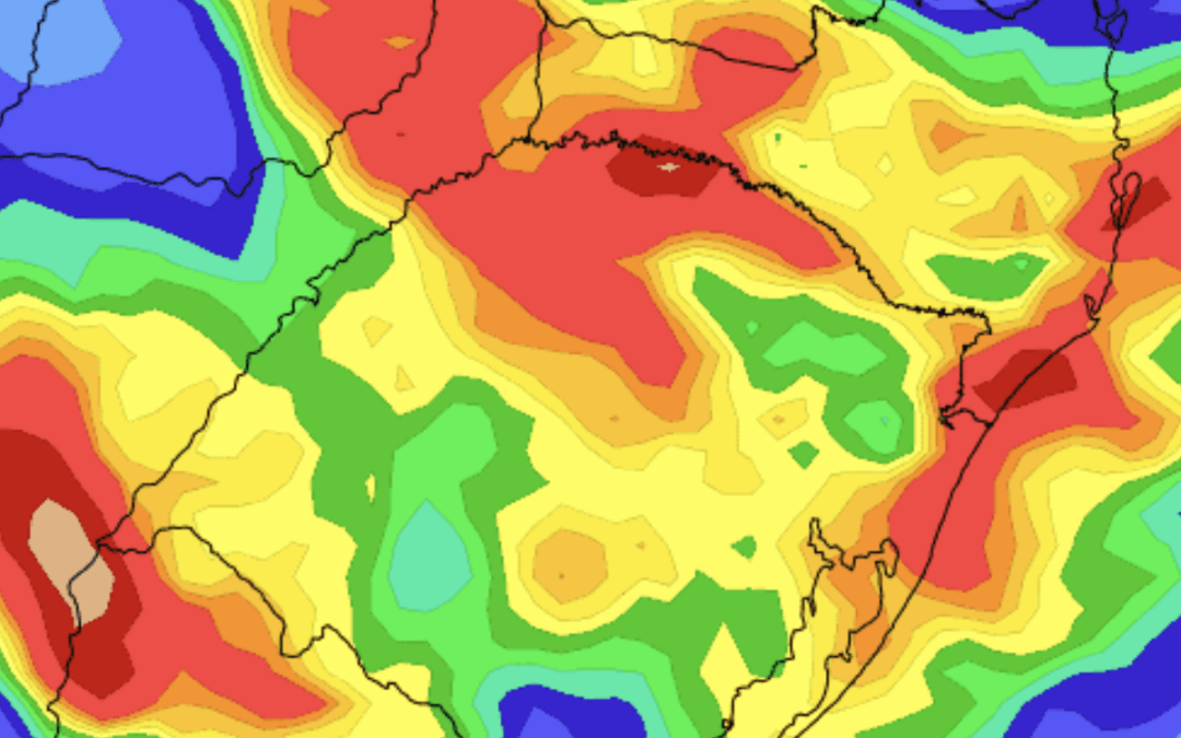 **ATENÇÃO** Segunda metade da semana terá muita chuva