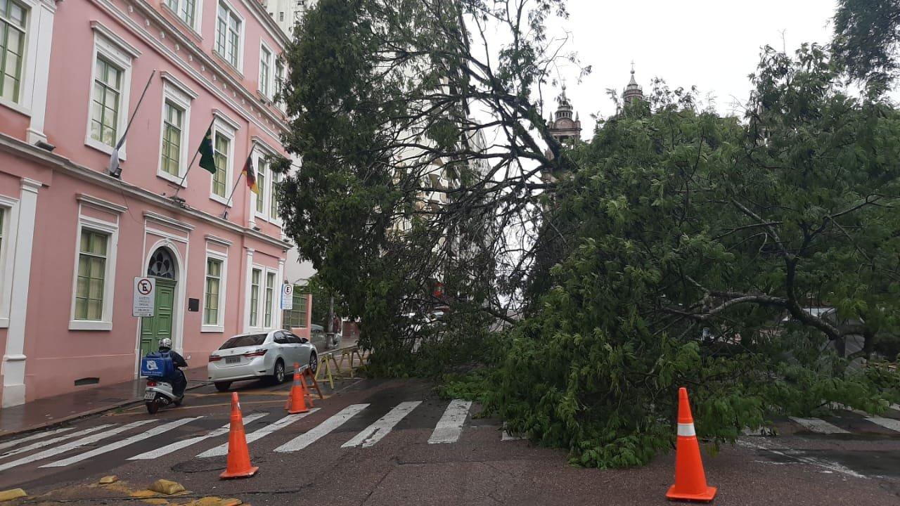 MetSul faz um balanço da chuva e do vento no ciclone