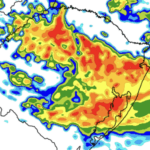 **ALERTA** Chuva retorna e com risco de granizo