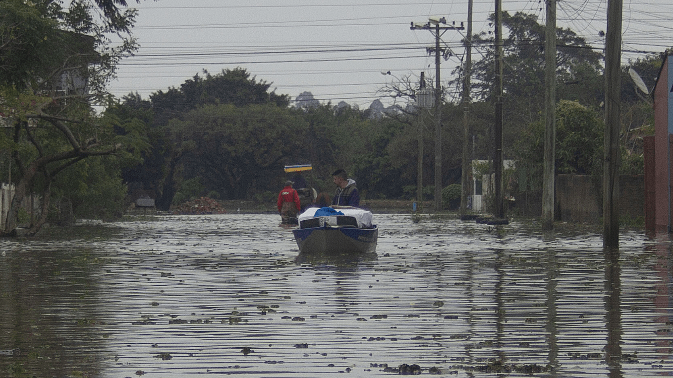 Vai a chuva de hoje trazer novas enchentes no Estado??