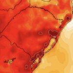 Prolongado período de calor no Sul do Brasil