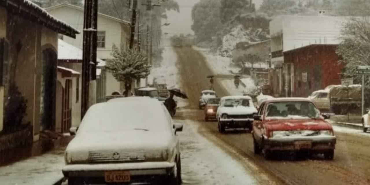 Há 30 anos, uma grande nevada no Sul do Brasil