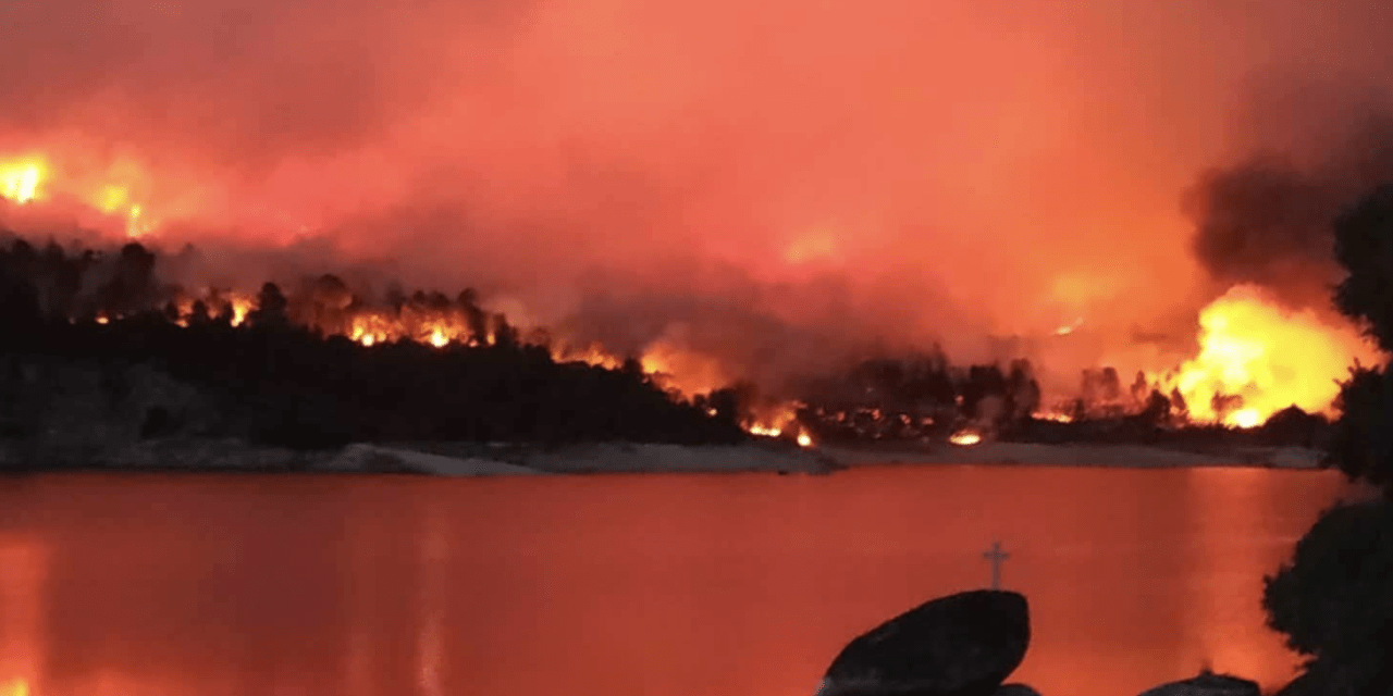 Calor, fogo e incêndios florestais em Portugal