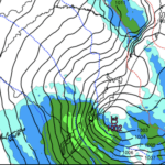 **ALERTA** Novo ciclone traz muita chuva e vento entre hoje e amanhã