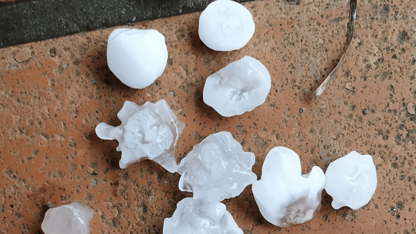 Por que é alto o risco de granizo neste domingo?