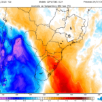 **ATENÇÃO** Radical mudança do tempo entre hoje e amanhã