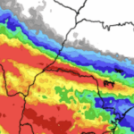 Previsão do tempo – Projeção de chuva para sete dias