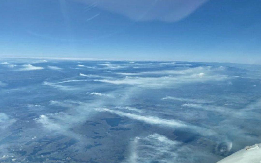 Imagens aéreas mostram muitas queimadas no Norte gaúcho