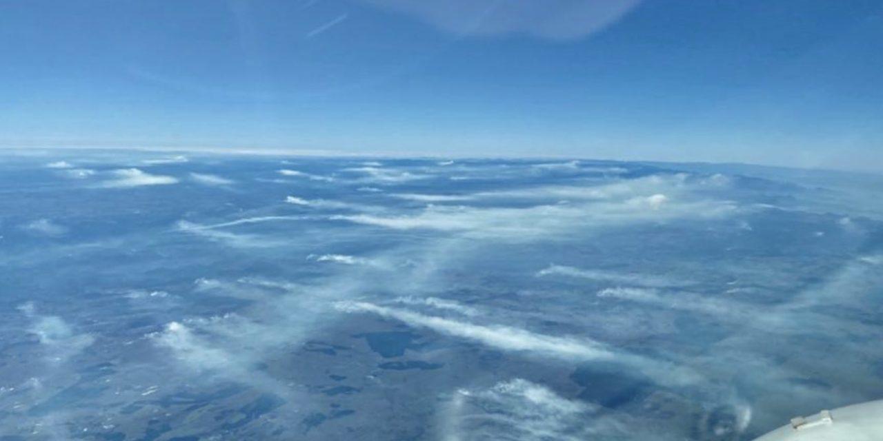 Imagens aéreas mostram muitas queimadas no Norte gaúcho