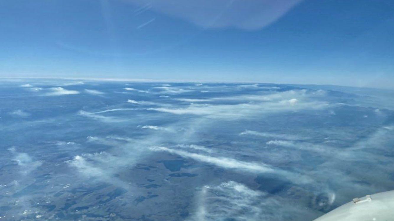 Imagens aéreas mostram muitas queimadas no Norte gaúcho