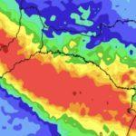 Previsão do tempo – Projeção de chuva para sete dias