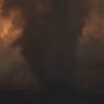 Primeiro alerta de tornado de fogo da história nos EUA