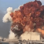 Explosão em Beirute foi captada em três continentes