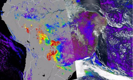 Muita fumaça da Amazônia e Pantanal rumo ao Sul do Brasil