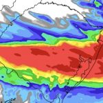 Previsão do tempo – Longa sequência de dias de chuva e temporais