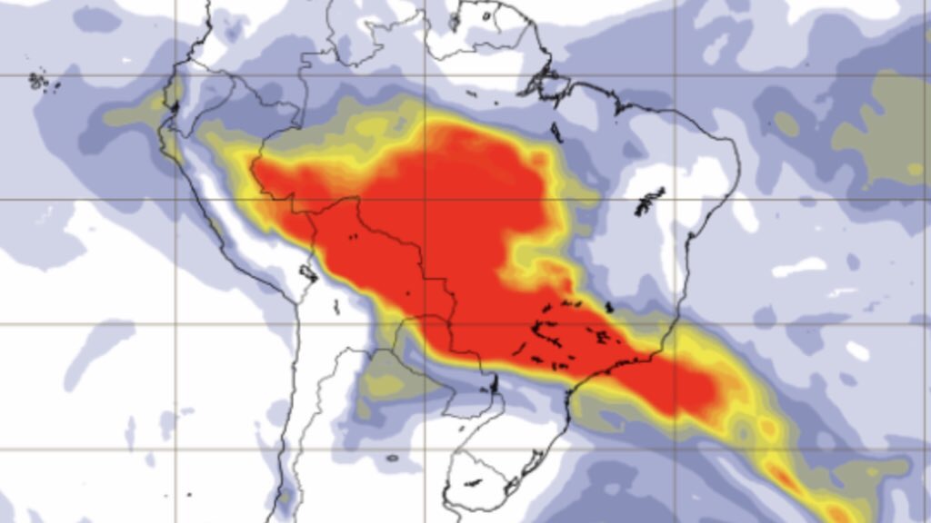 Fumaça pode trazer chuva preta em São Paulo e no Rio de Janeiro