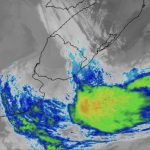 CIclone traz vento forte no Uruguai e no Sul gaúcho