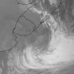 Previsão do tempo – Frente fria associada a ciclone traz chuva