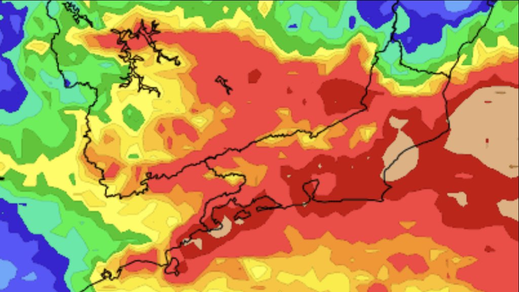 Previsão do tempo – Chuva volumosa na Região Sudeste