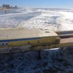 Ressaca do mar atinge Rio Grande do Sul e Santa Catarina